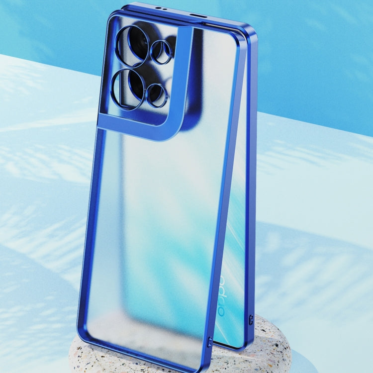 For OPPO Reno8 Pro+ Electroplated Frosted Phone Case