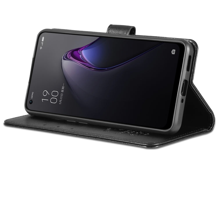 For OPPO Reno8/Reno8 Pro AZNS Sheepskin Texture Flip Leather Phone Case