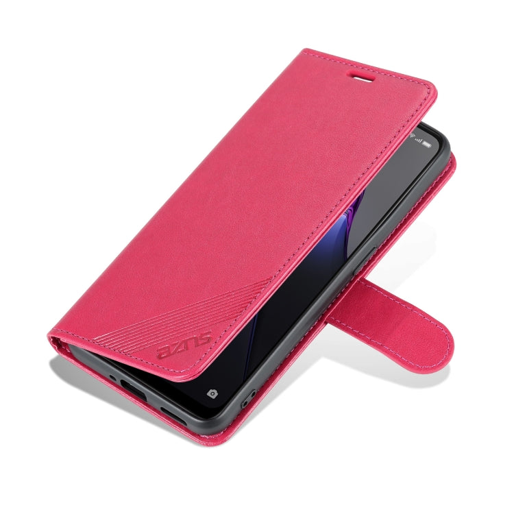 For OPPO Reno8/Reno8 Pro AZNS Sheepskin Texture Flip Leather Phone Case