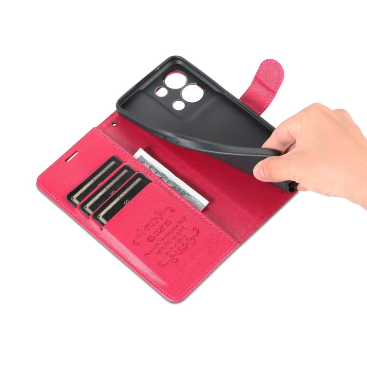 For OPPO Reno8/Reno8 Pro AZNS Sheepskin Texture Flip Leather Phone Case