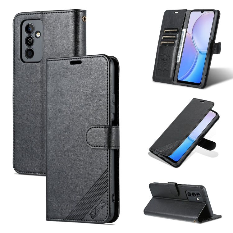 For Huawei Maimang 11 AZNS Sheepskin Texture Flip Leather Phone Case