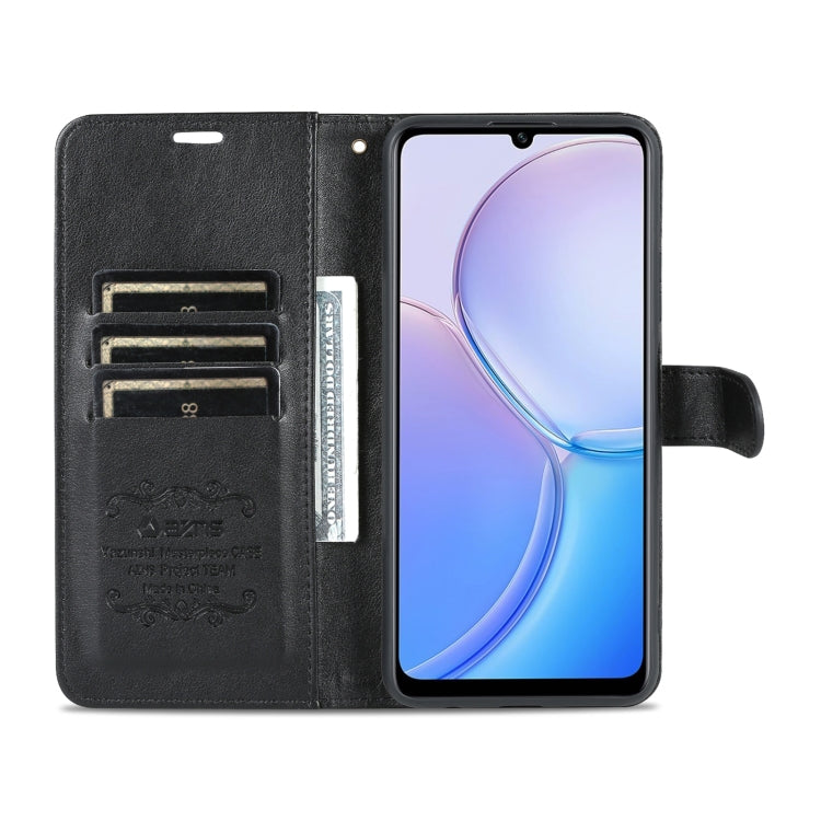 For Huawei Maimang 11 AZNS Sheepskin Texture Flip Leather Phone Case