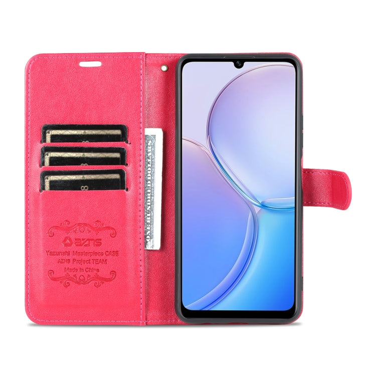 For Huawei Maimang 11 AZNS Sheepskin Texture Flip Leather Phone Case
