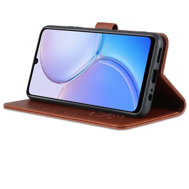 For Huawei Maimang 11 AZNS Sheepskin Texture Flip Leather Phone Case