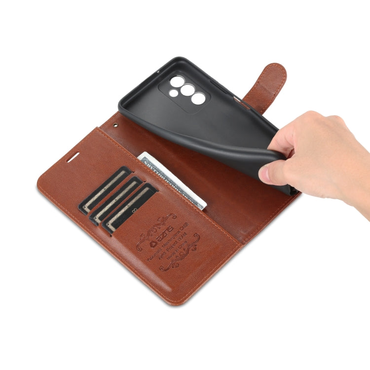 For Huawei Maimang 11 AZNS Sheepskin Texture Flip Leather Phone Case