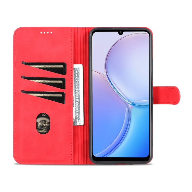 For Huawei Maimang 11 AZNS Skin Feel Calf Texture Flip Leather Phone Case
