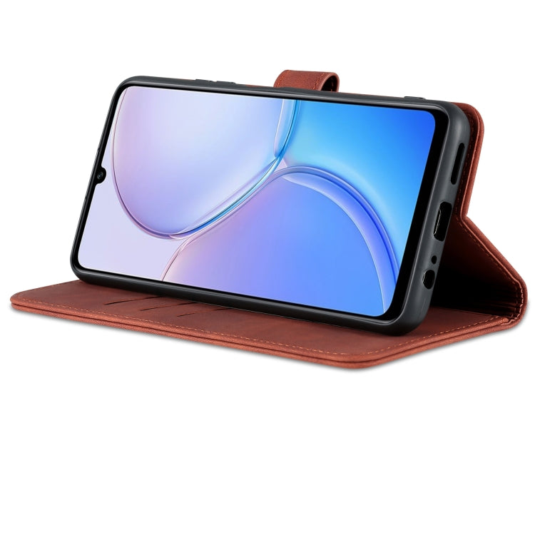 For Huawei Maimang 11 AZNS Skin Feel Calf Texture Flip Leather Phone Case