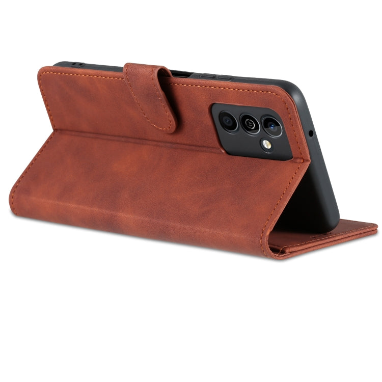 For Huawei Maimang 11 AZNS Skin Feel Calf Texture Flip Leather Phone Case