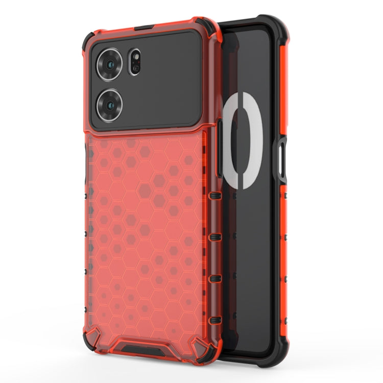 For OPPO K10 5G China Shockproof Honeycomb PC + TPU Phone Case