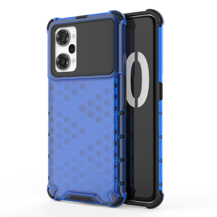 For OPPO K10 Pro 5G China Shockproof Honeycomb PC + TPU Phone Case
