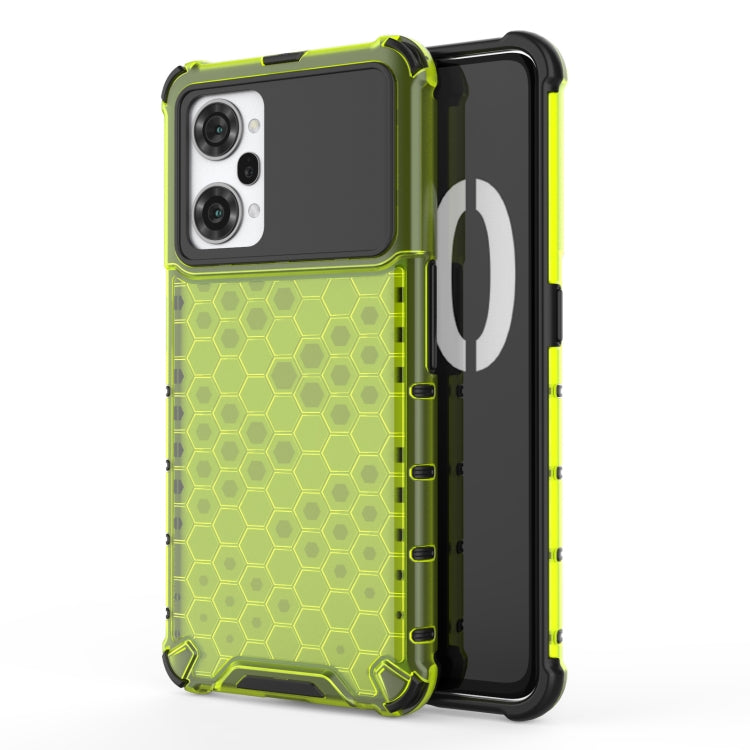 For OPPO K10 Pro 5G China Shockproof Honeycomb PC + TPU Phone Case