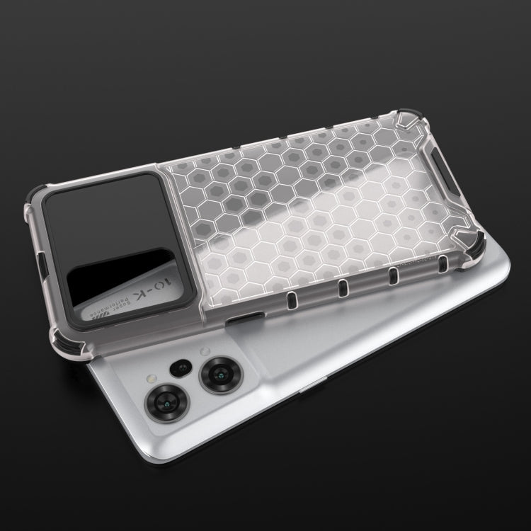 For OPPO K10 Pro 5G China Shockproof Honeycomb PC + TPU Phone Case