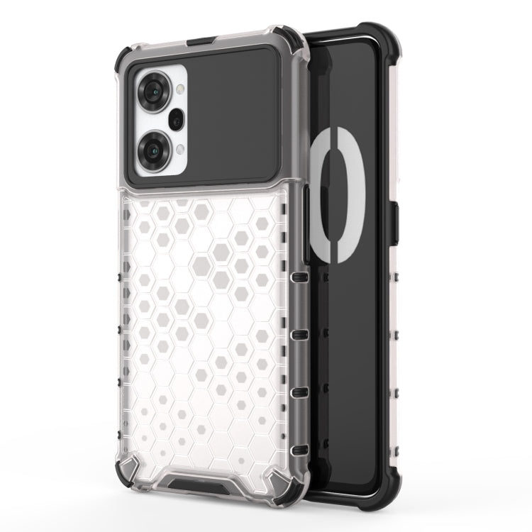 For OPPO K10 Pro 5G China Shockproof Honeycomb PC + TPU Phone Case