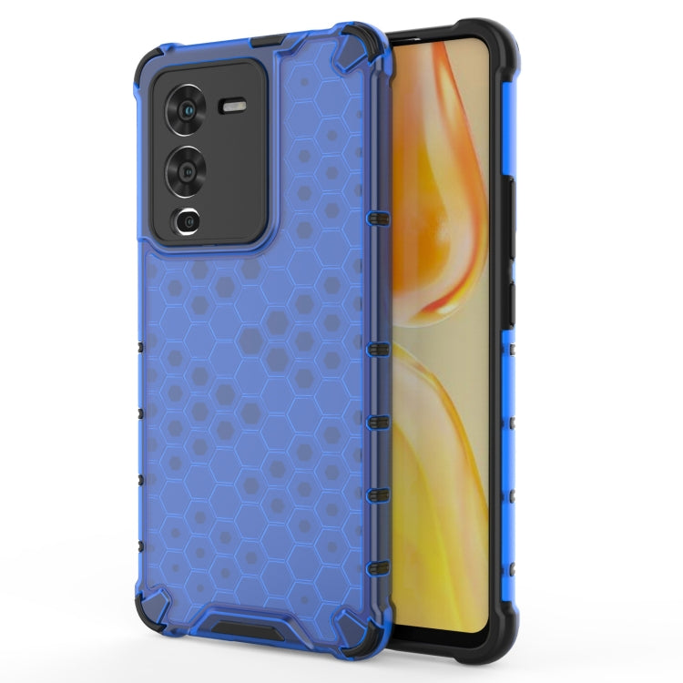 For vivo S15 5G China Shockproof Honeycomb PC + TPU Phone Case