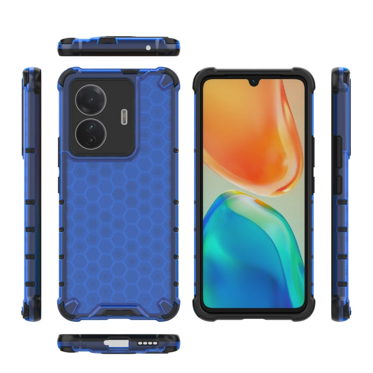 For vivo S15e Shockproof Honeycomb PC + TPU Phone Case