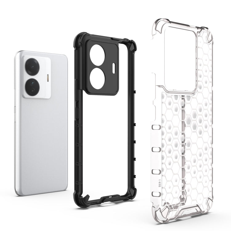 For vivo S15e Shockproof Honeycomb PC + TPU Phone Case