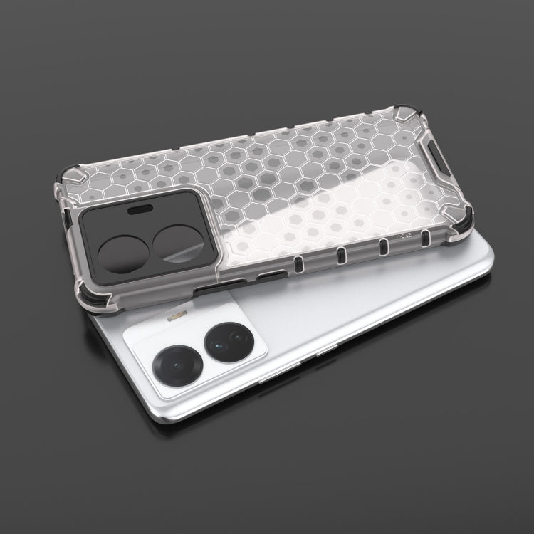 For vivo S15e Shockproof Honeycomb PC + TPU Phone Case