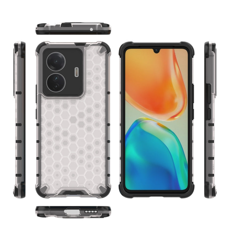 For vivo S15e Shockproof Honeycomb PC + TPU Phone Case