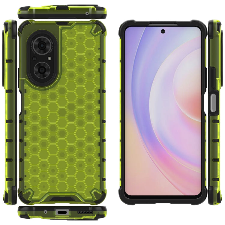 For Honor 50 SE / Huawei nova 9 SE Shockproof Honeycomb PC + TPU Phone Case