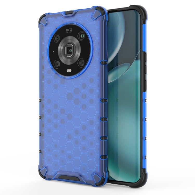 For Honor Magic4 Pro Shockproof Honeycomb PC + TPU Phone Case