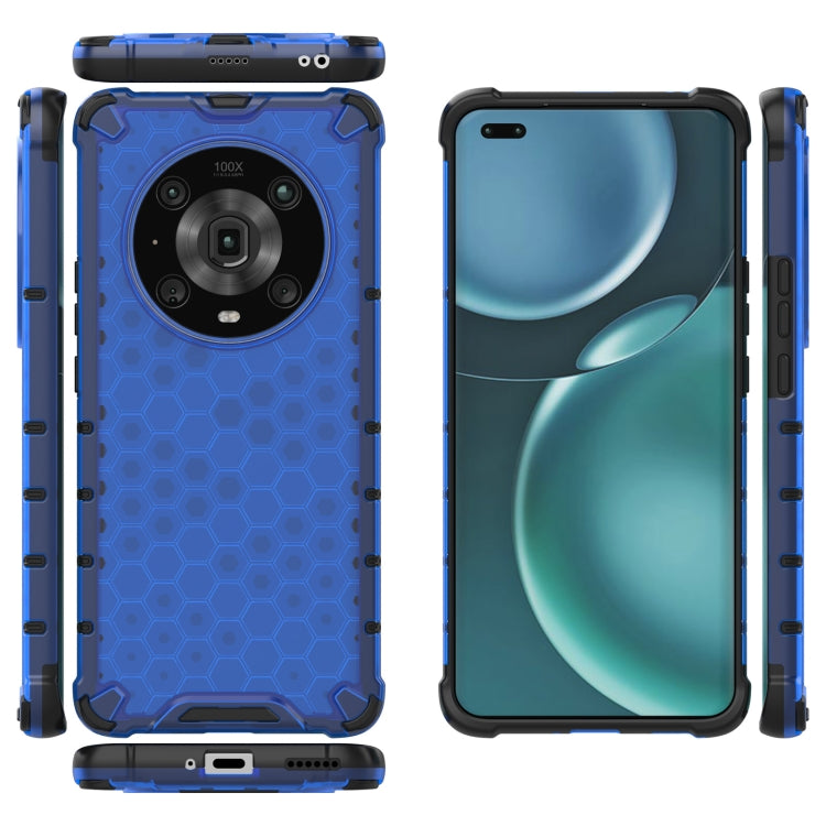 For Honor Magic4 Pro Shockproof Honeycomb PC + TPU Phone Case