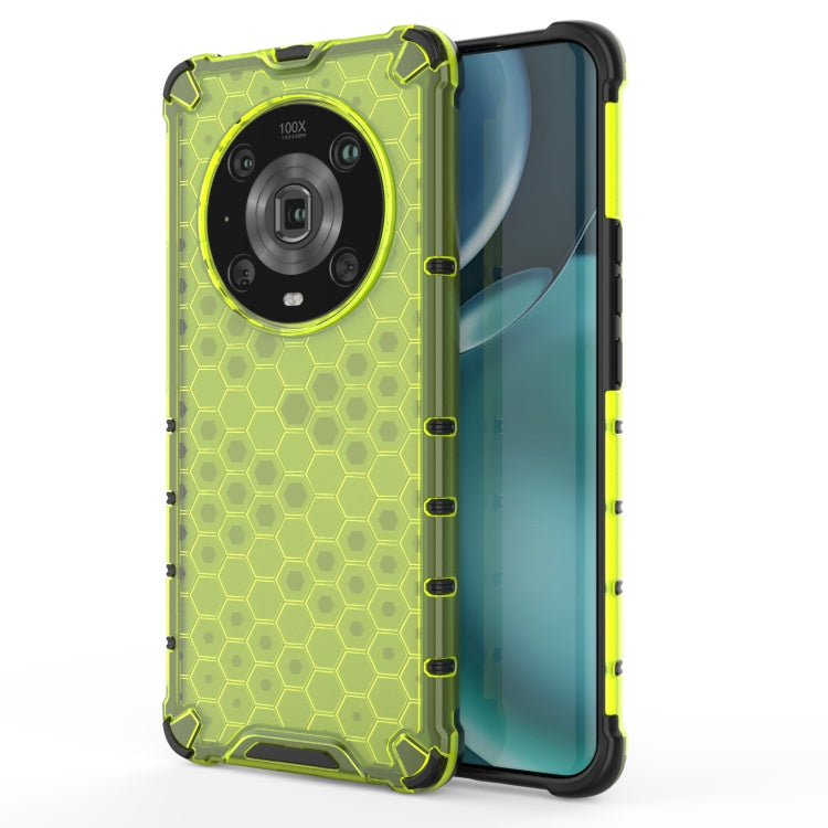 For Honor Magic4 Pro Shockproof Honeycomb PC + TPU Phone Case