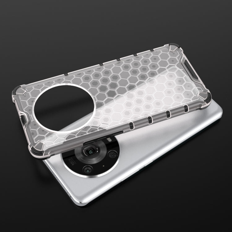 For Honor Magic4 Pro Shockproof Honeycomb PC + TPU Phone Case