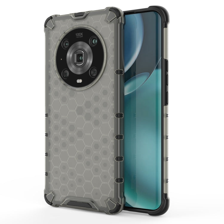 For Honor Magic4 Pro Shockproof Honeycomb PC + TPU Phone Case