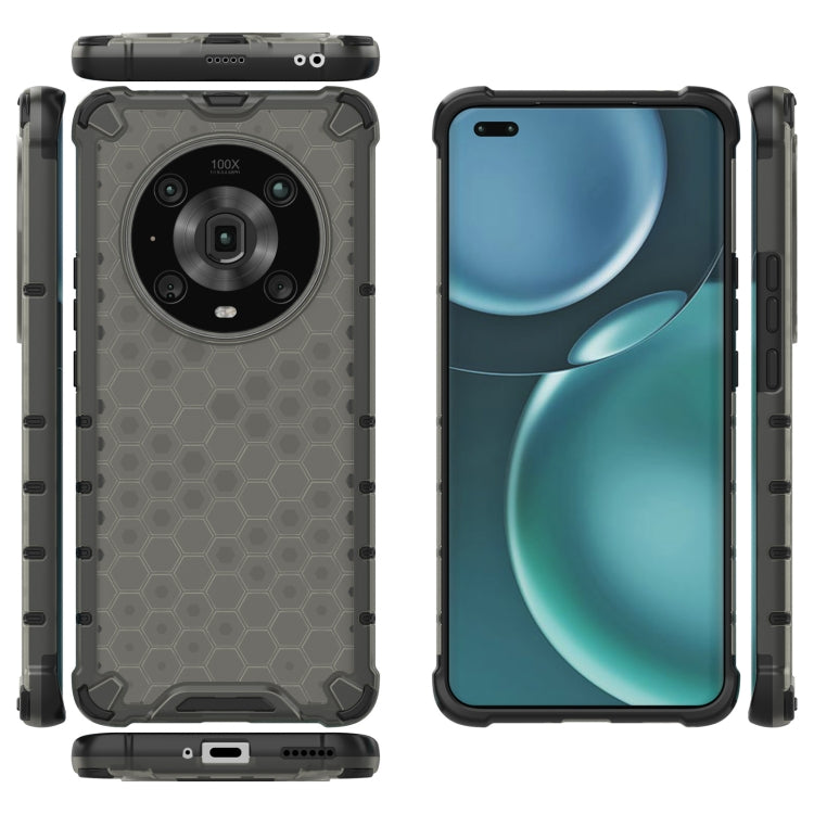 For Honor Magic4 Pro Shockproof Honeycomb PC + TPU Phone Case