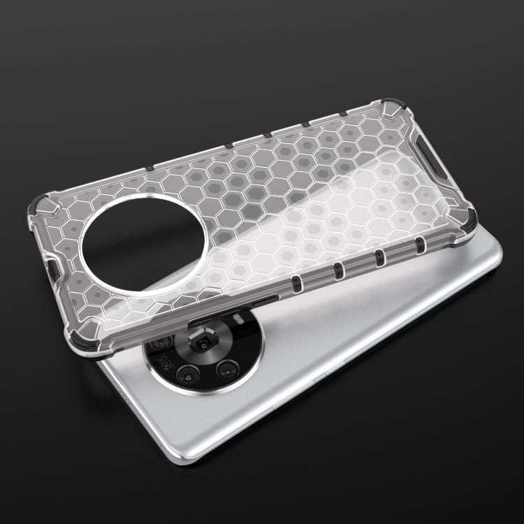 For Honor Magic4 Shockproof Honeycomb PC + TPU Phone Case