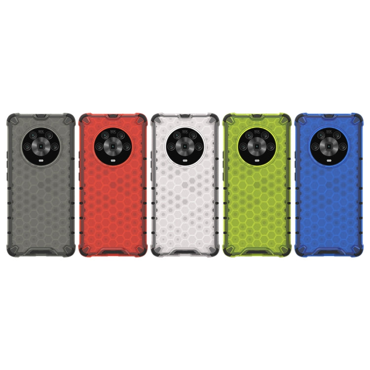 For Honor Magic4 Shockproof Honeycomb PC + TPU Phone Case