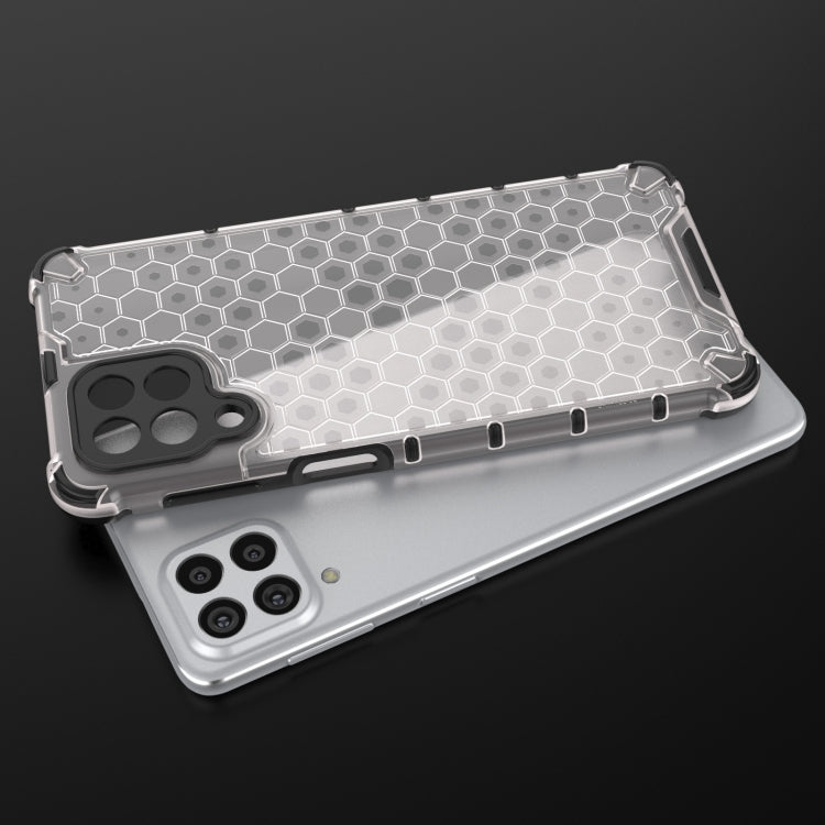 For Samsung Galaxy M53 5G Shockproof Honeycomb PC + TPU Phone Case
