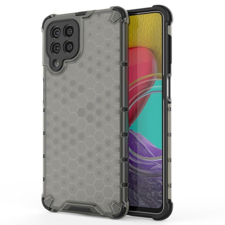 For Samsung Galaxy M53 5G Shockproof Honeycomb PC + TPU Phone Case