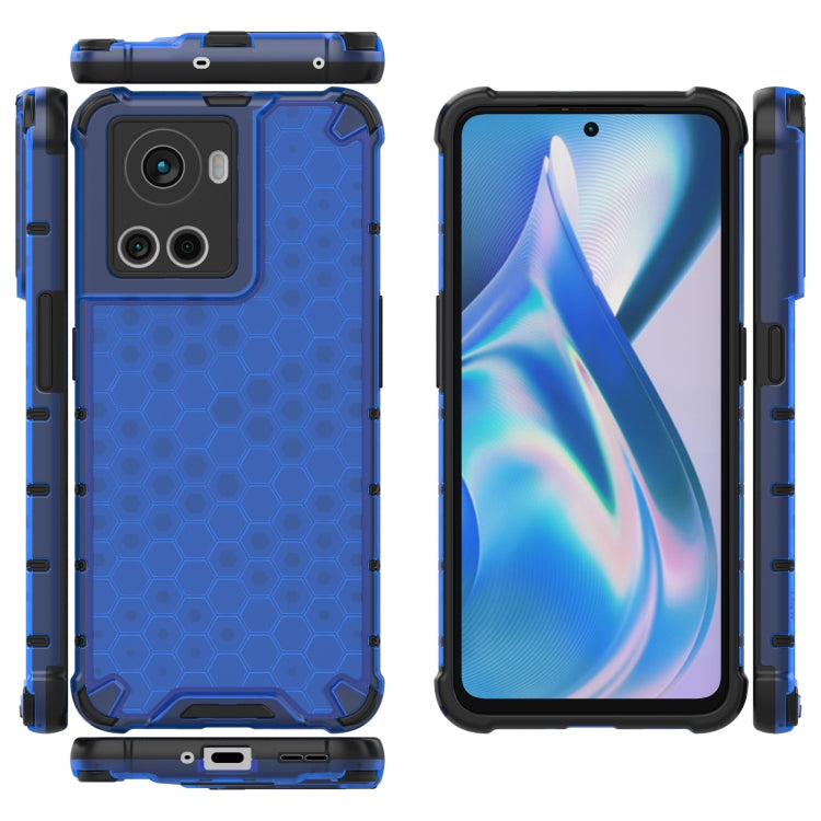 For OnePlus Ace 5G Shockproof Honeycomb PC + TPU Phone Case