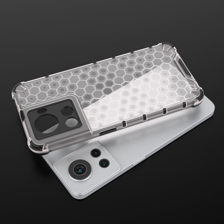 For OnePlus Ace 5G Shockproof Honeycomb PC + TPU Phone Case