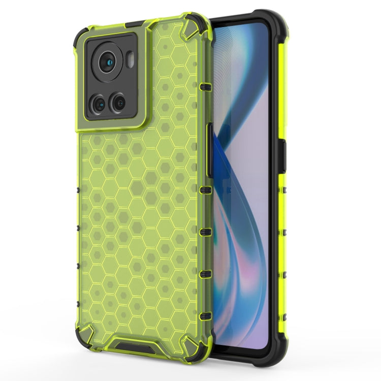 For OnePlus Ace 5G Shockproof Honeycomb PC + TPU Phone Case