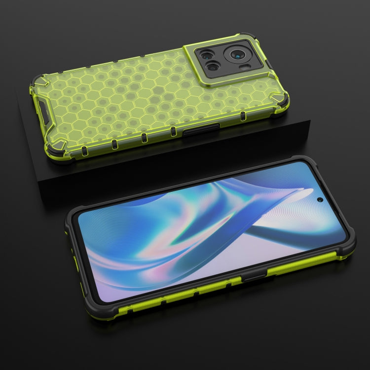 For OnePlus Ace 5G Shockproof Honeycomb PC + TPU Phone Case