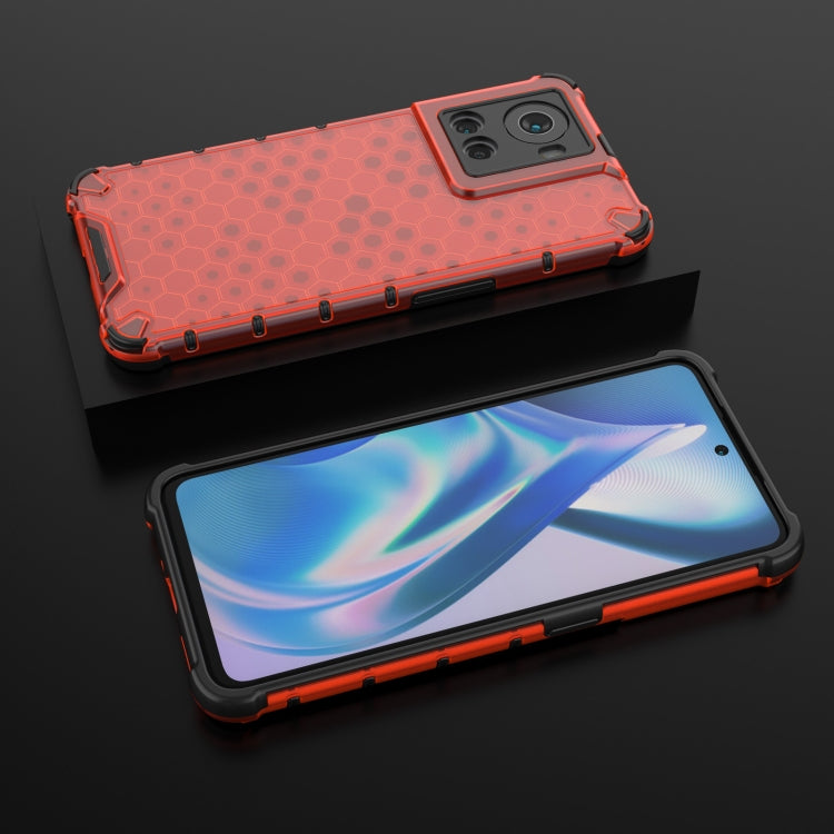 For OnePlus Ace 5G Shockproof Honeycomb PC + TPU Phone Case
