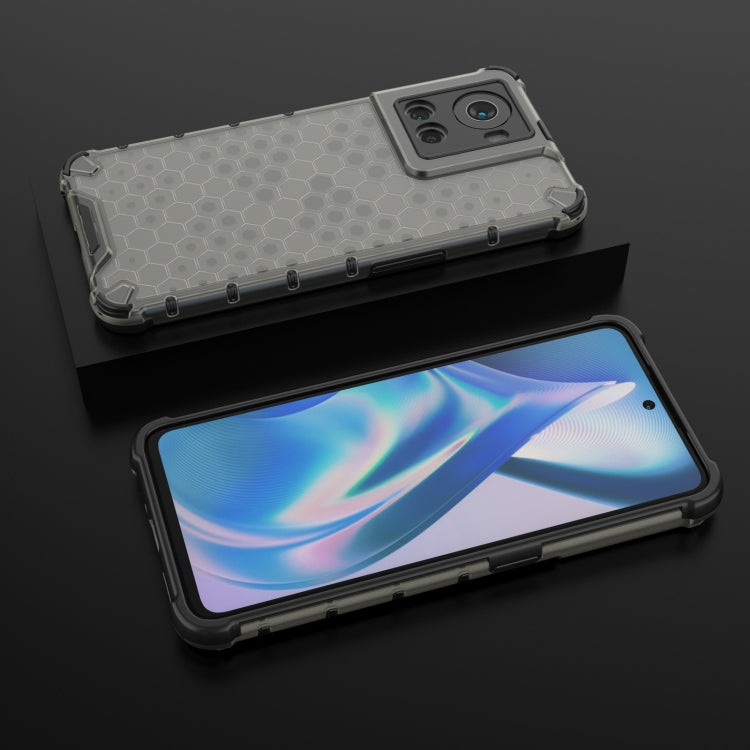 For OnePlus Ace 5G Shockproof Honeycomb PC + TPU Phone Case