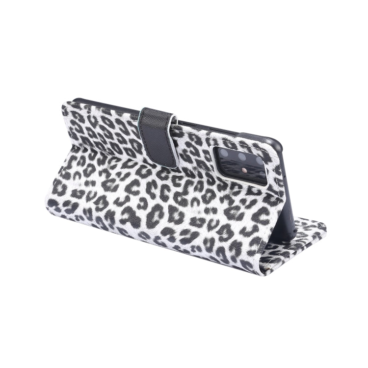 For Galaxy S20 Leopard Pattern Horizontal Flip Leather Case with Holder & Card Slots