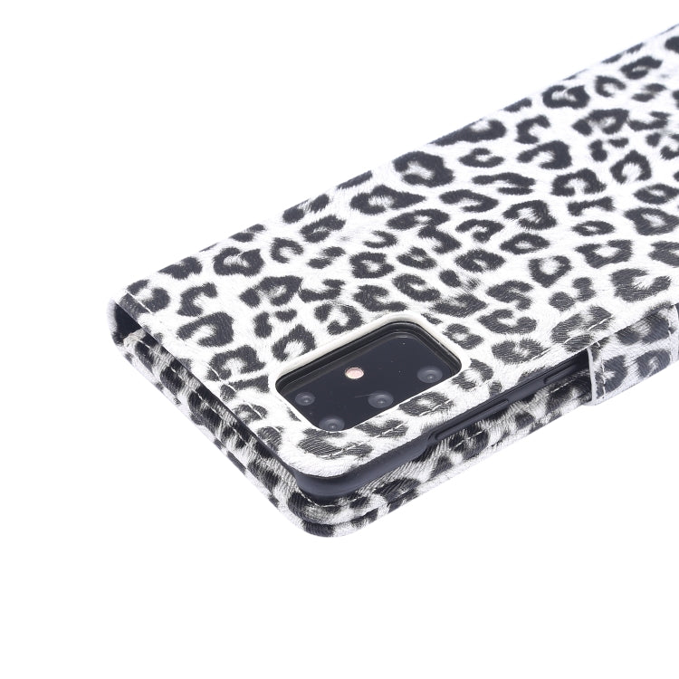 For Galaxy S20 Leopard Pattern Horizontal Flip Leather Case with Holder & Card Slots