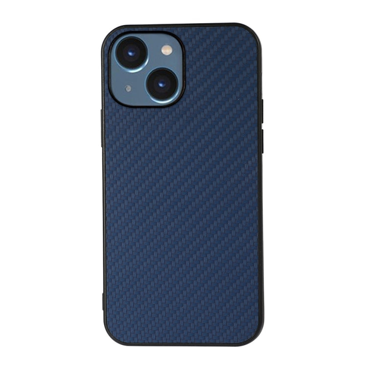 For iPhone 14 Carbon Fiber Texture Phone Case