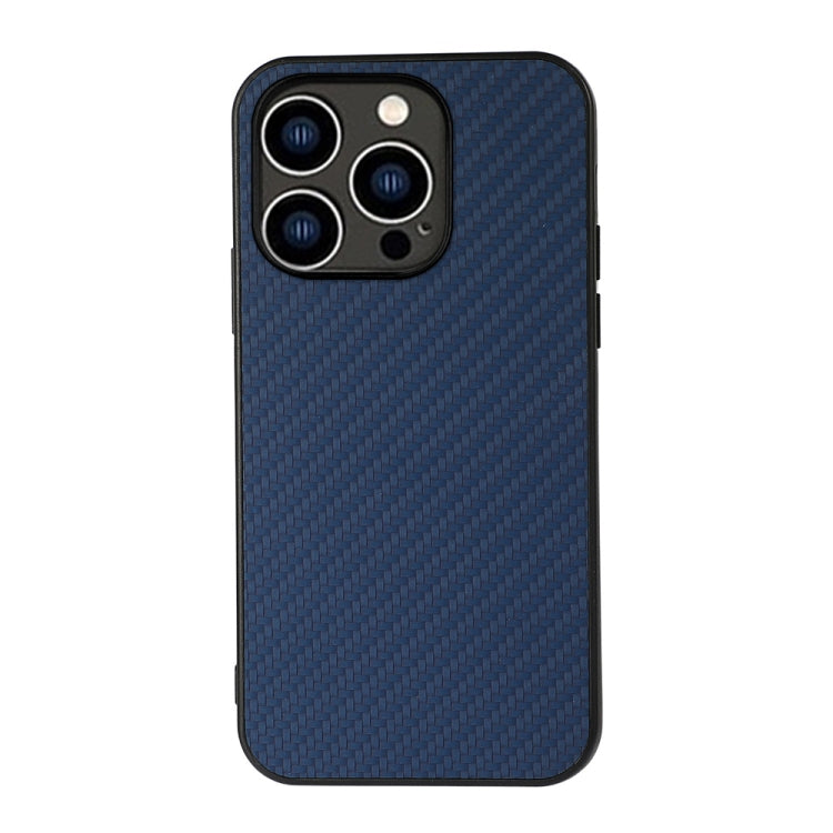 For iPhone 14 Pro Carbon Fiber Texture Phone Case