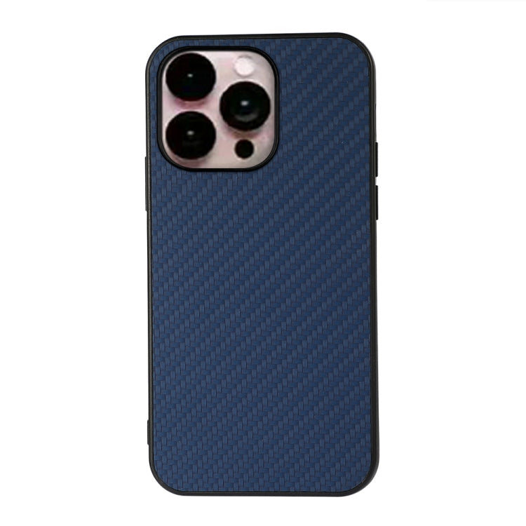 For iPhone 14 Pro Max Carbon Fiber Texture Phone Case