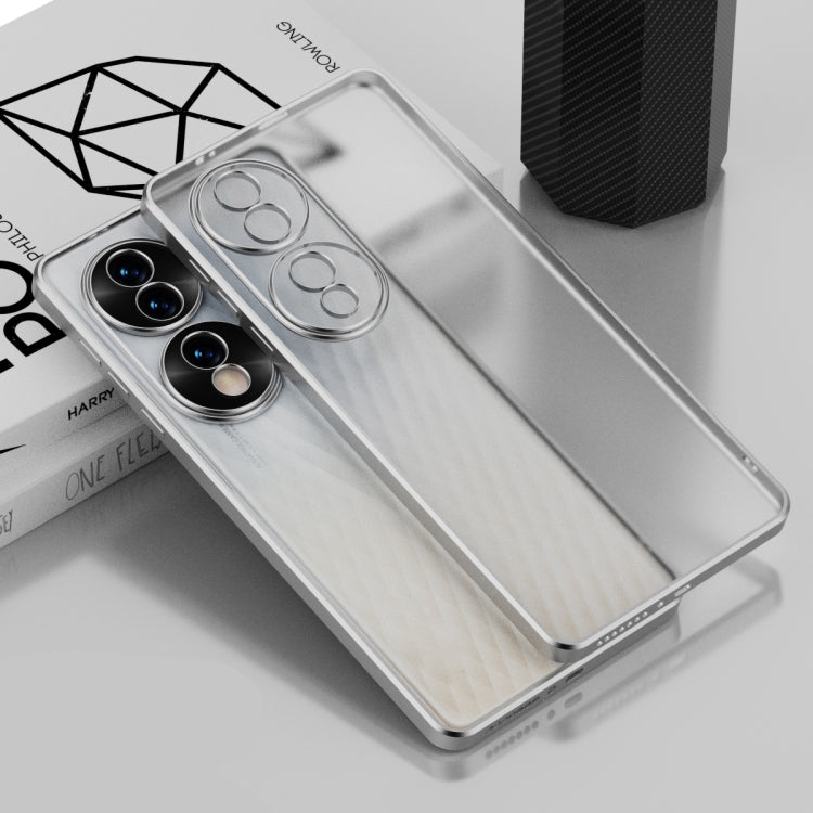 For Honor 70 Electroplated Frosted Phone Case
