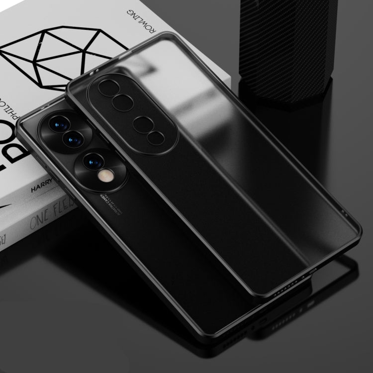 For Honor 70 Pro Electroplated Frosted Phone Case