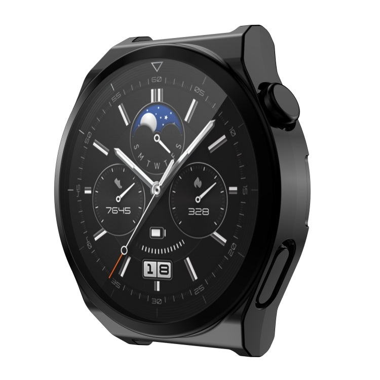 For Huawei Watch GT3 Pro 43mm Electroplating Full Coverage TPU Watch Case