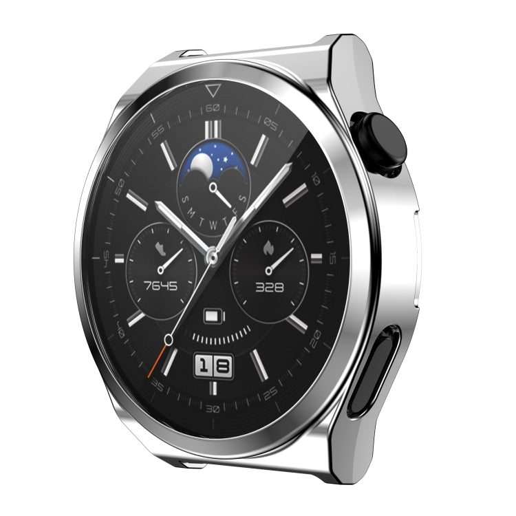 For Huawei Watch GT3 Pro 43mm Electroplating Full Coverage TPU Watch Case