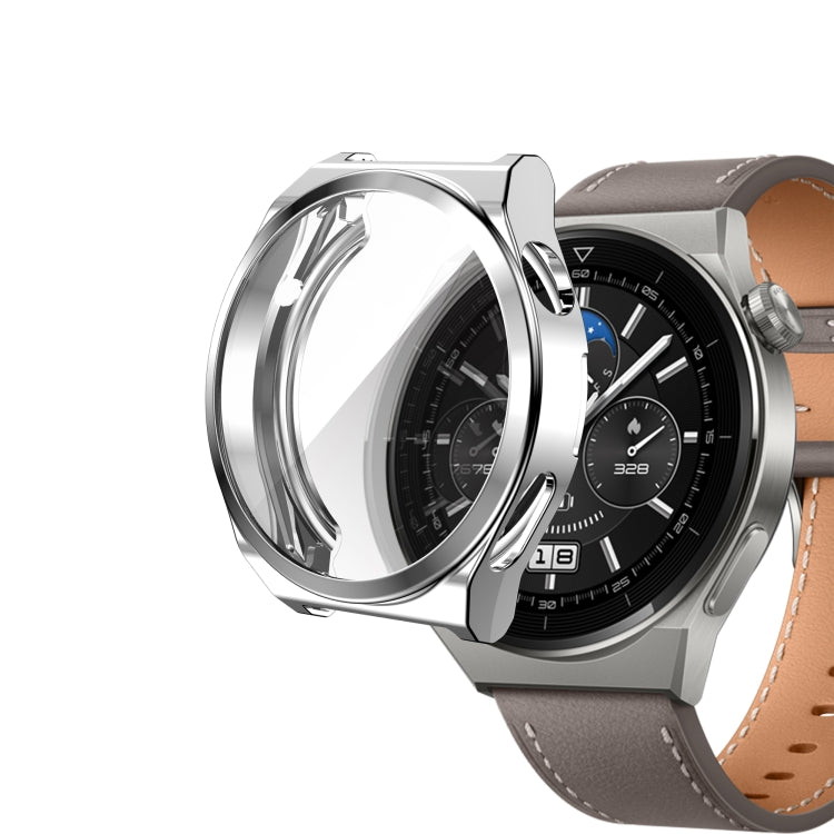 For Huawei Watch GT3 Pro 43mm Electroplating Full Coverage TPU Watch Case