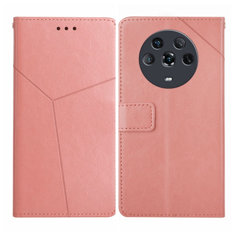 For Honor Magic4 Y Stitching Horizontal Flip Leather Phone Case